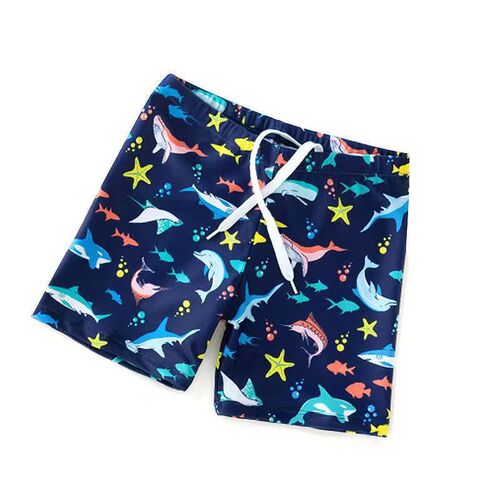 Children's swimsuits for men and girls quick-drying short-sleeved summer swimming equipment for small and medium-sized children's cartoon split swimsuit manufacturers wholesale