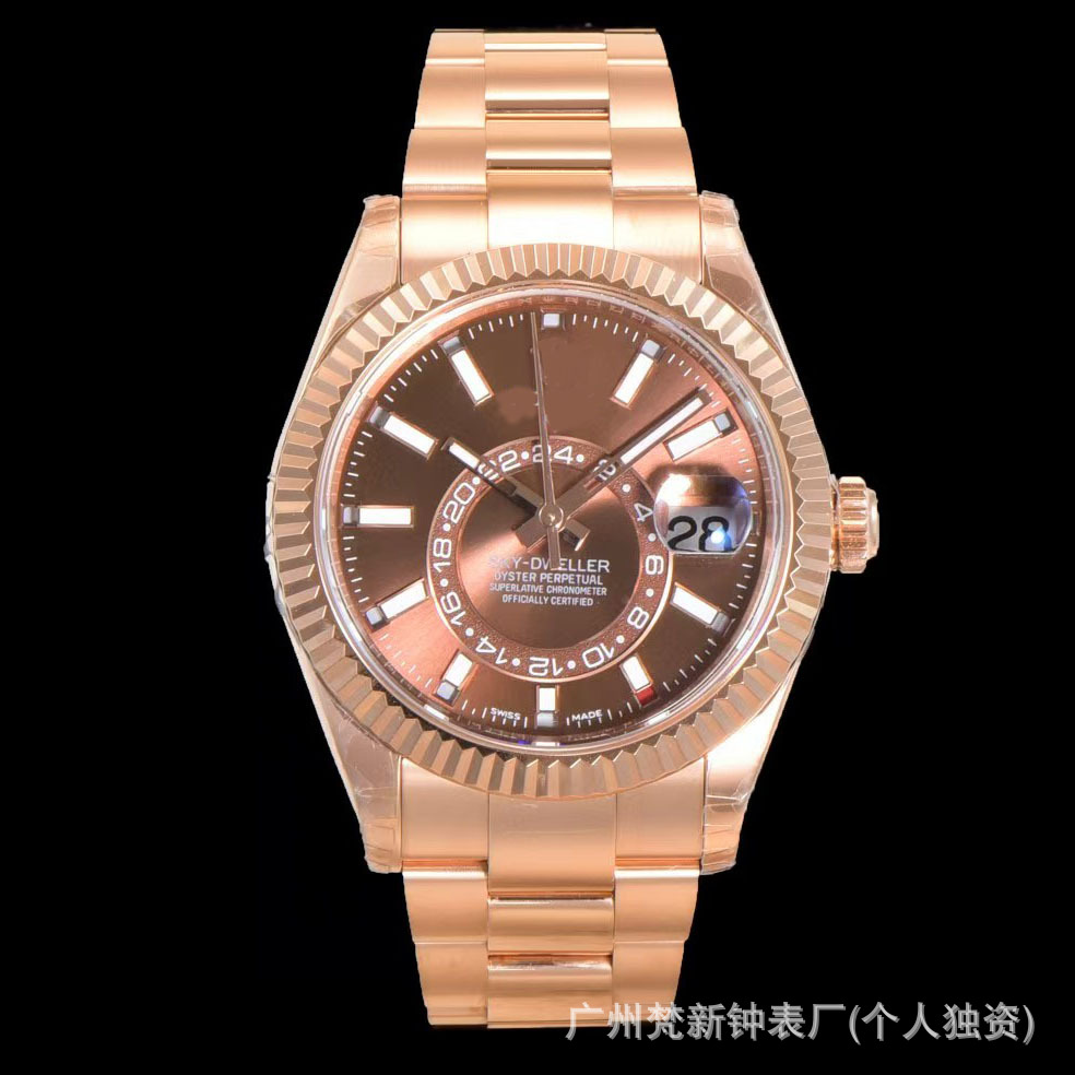 Zf Factory Navigator Men's Watch Fully Automatic Waterproof Luminous 904L Steel 9001 Movement Mechanical Watch Factory Direct Delivery