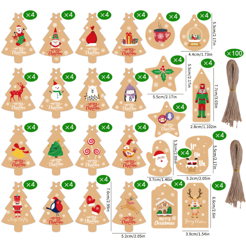2026 クロスボーダークリスマスタグクリスマスツリー老人タグペンダントクリエイティブギフトクリスマスイブギフトスタンドパッケージ|undefined