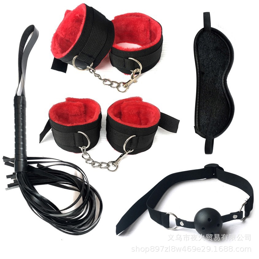Foreign trade new black and red ribbon p...