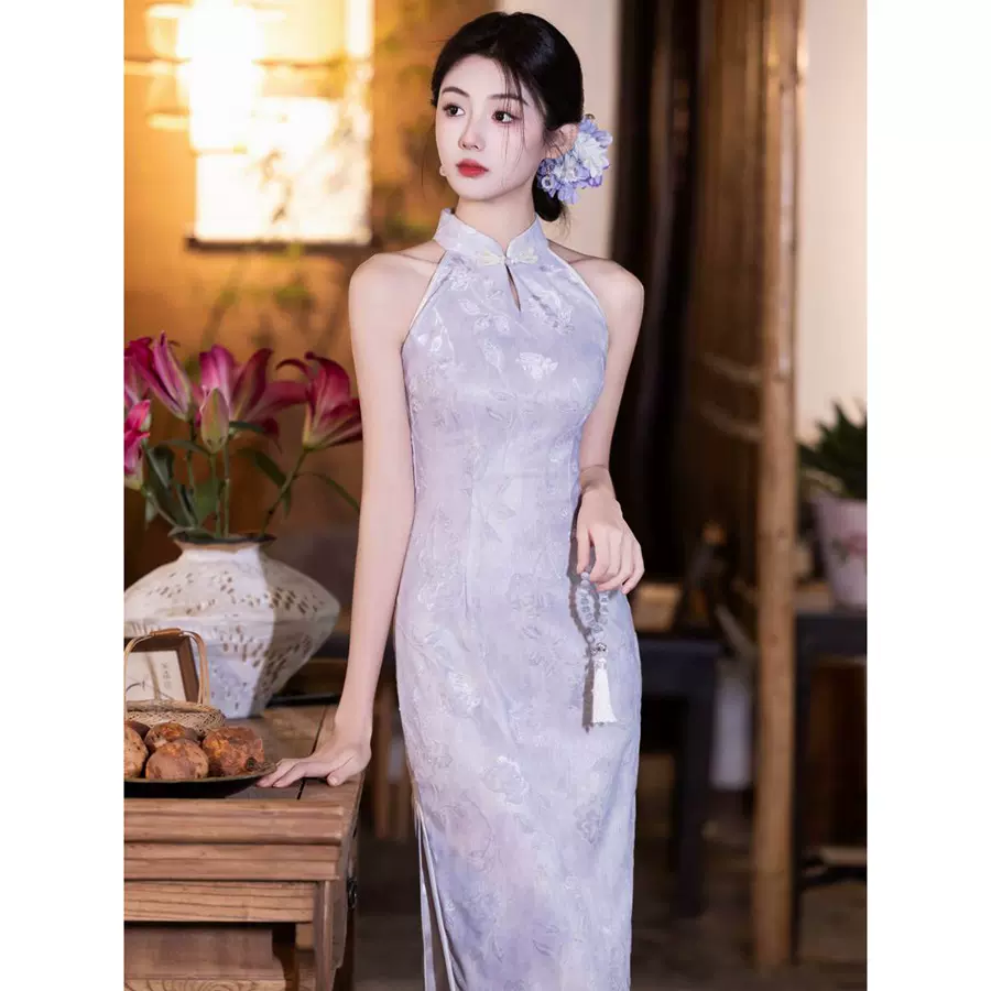 新中式国风年轻款复古无袖旗袍 2026春夏显瘦日常高级感旗袍裙