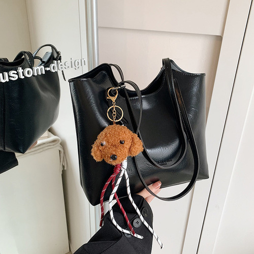 Retro Office Commute Shoulder Bag, Lightweight Luxury, Large Capacity, Unique Design Fashion Crossbody Bag