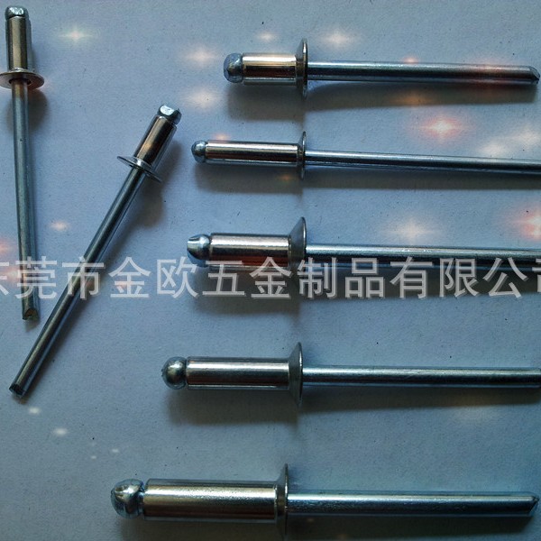 (开票)工厂现货不锈钢304帽铁芯沉头不锈钢拉铆钉平头不锈钢拉钉