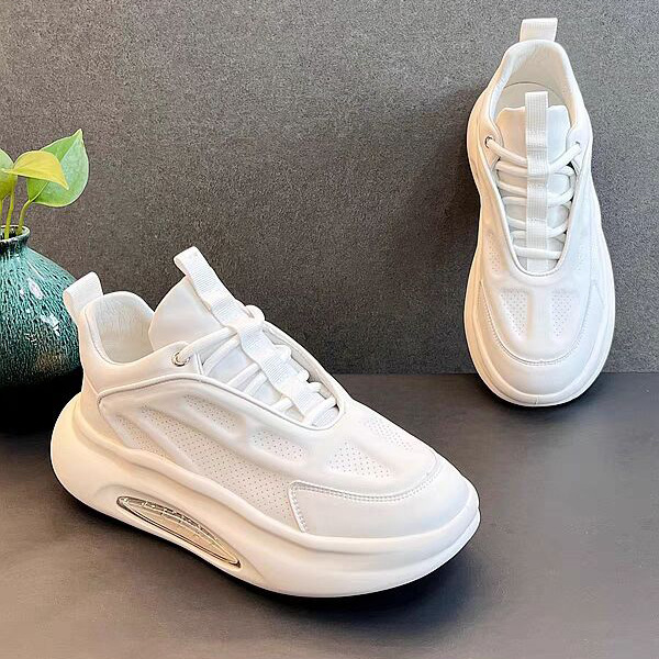 Air Kissen Weiße Schuhe Frühling Neue Männer S Beliebte Dad Plattform Turnschuhe Weiche Sohle Casual_voghion.com