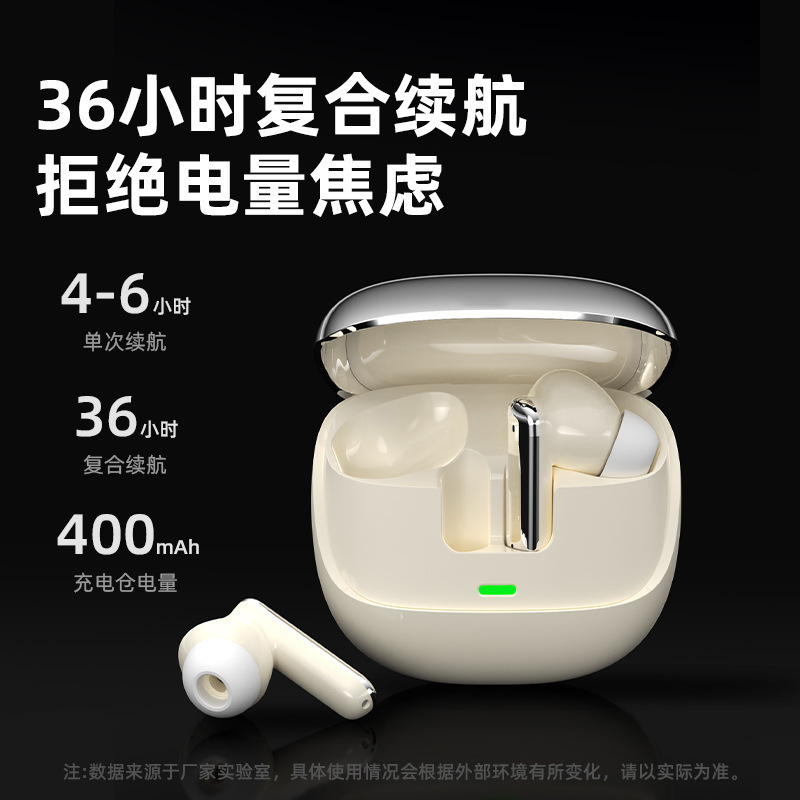 国境を越えた新型のプライベートモデル無線bluetoothイヤホンが耳に入る超長航続音が漏れない騒音低減運動ランニング共通|undefined