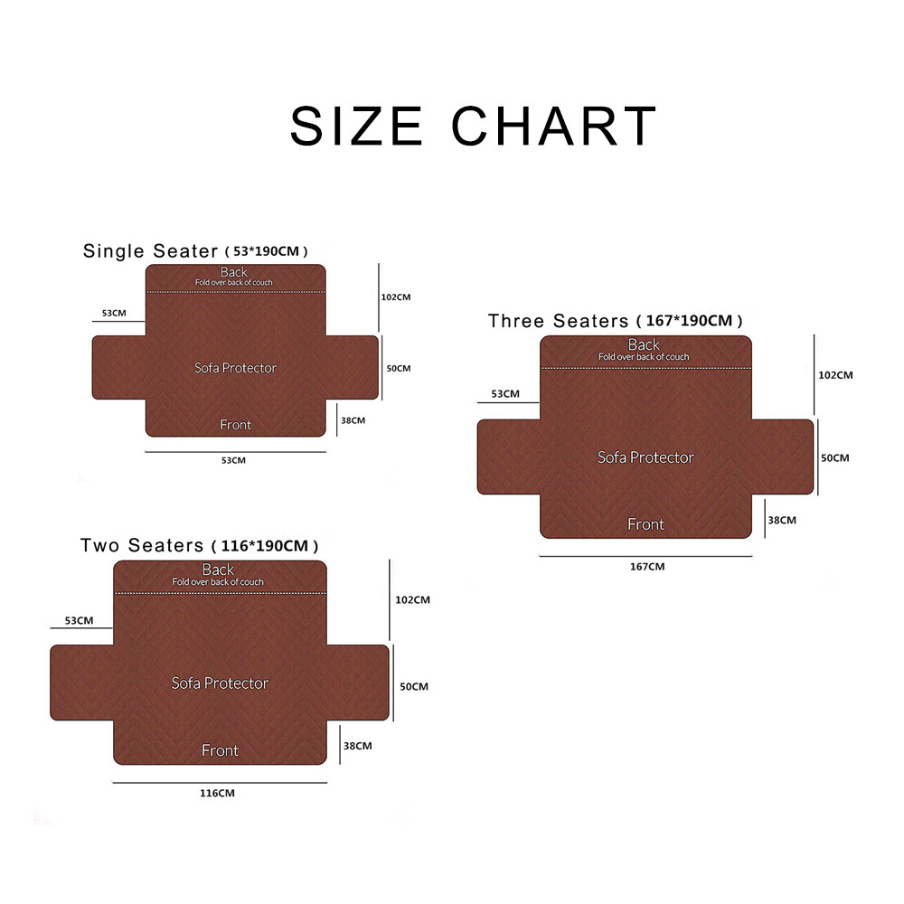Amazon transfronteriza impermeable sofá cubierta del cojín del sofá del animal doméstico fabricantes de una sola pieza cubierta del sofá universal