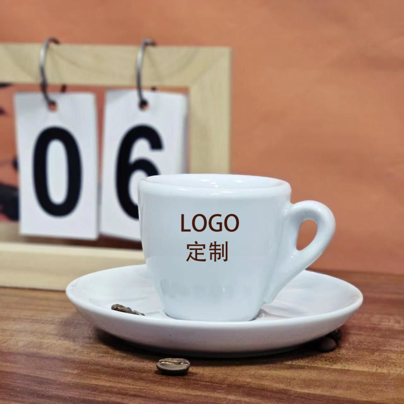✅ Coffee Cup Logo Production Company, Coffee Shop Advertising, High-Temperature Firing, Wear-Resistant