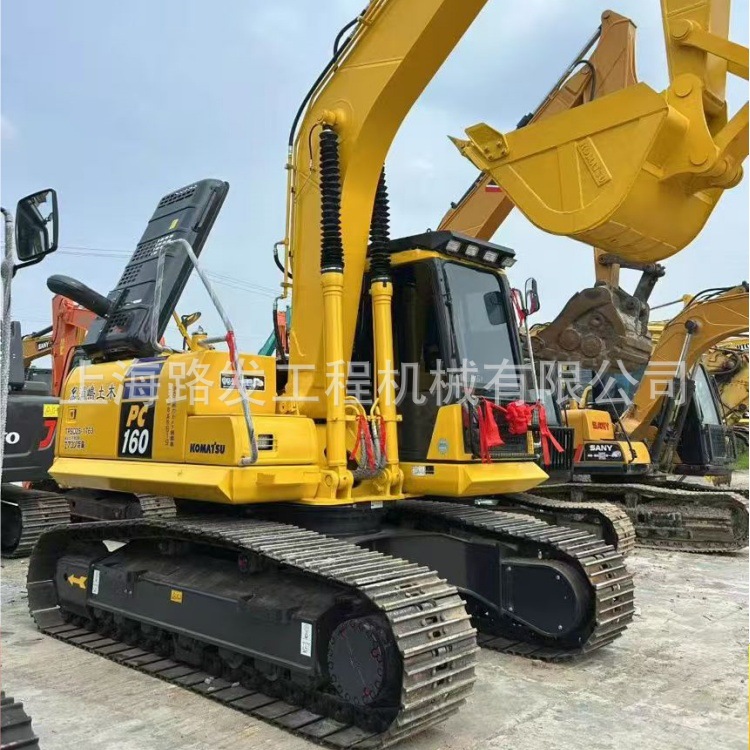 Venta Komatsu PC160LC - -8 excavadora de segunda mano camión de movimiento de tierra puro envío gratuito