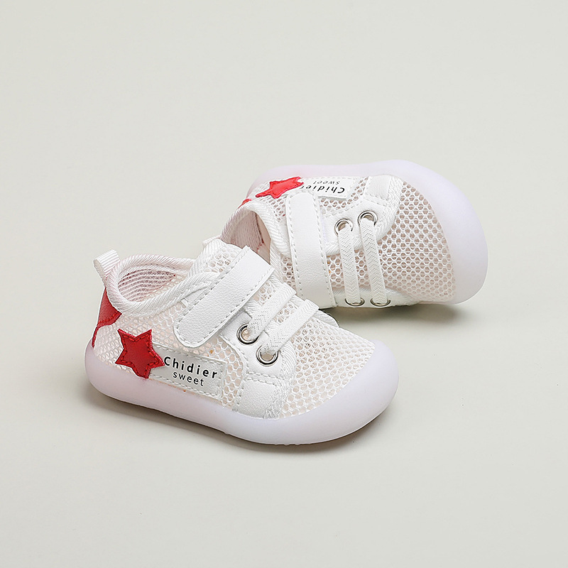Zapatos casuales de malla para niños, primavera y verano, zapatos para niños pequeños de suela suave para niños, zapatos de malla para bebés para niñas, zapatos para niños, antideslizantes