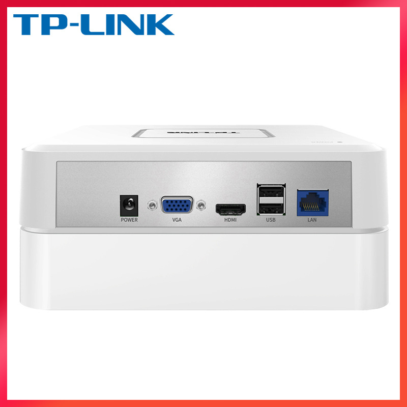 TP-LINK普联NVR6104C-L监控器4路家用高清网络数字硬盘录像主机