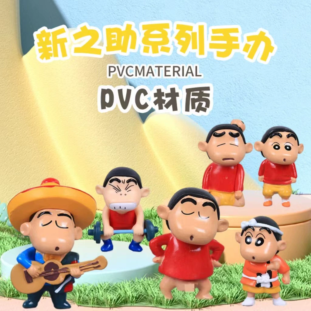 Карандаши, мультяшный минифигура, PVC кукла, игрушка, подарок на день рождения, оптом
