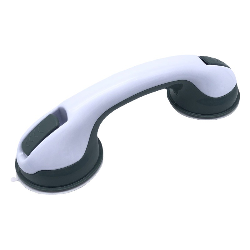 Cross-Border Popular No-Drill Bathroom Handle, Non-Slip, Anti-Fall Suction Cup Grab Bar for Bathroom, Bathtub, Doors, Windows, Elderly and Children