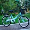 Sky blue top + gift bag + backrest - 18 inches suitable for heights 110-128 cm --- countdown special offer