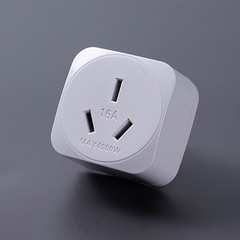 High-power plug adapter for water heaters and air conditioners, 10A to 16A wireless converter, wholesale