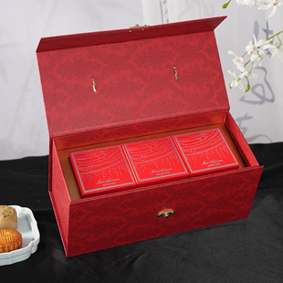 Mid-Autumn Festival Mooncake Box Gift Box Egg Yolk Pastry Box Creative High-End 6-Piece 8-Piece Logo Classy Mooncake Box