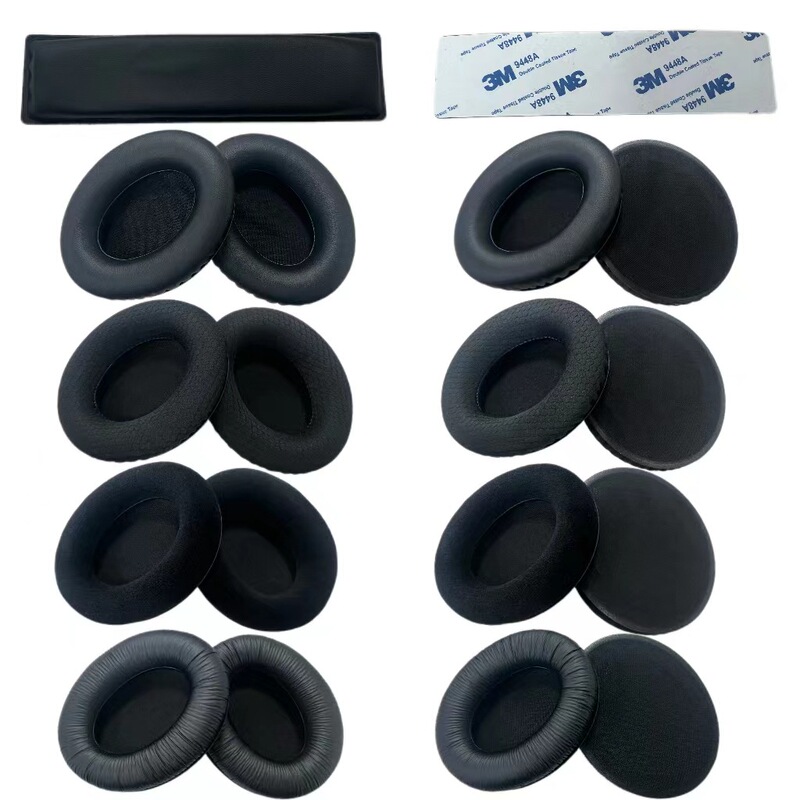 Suitable for Sennheiser Hd201S Hd206 Hd180 Headphone Cover Sponge Cover Earmuff Beam Head Beam Pad