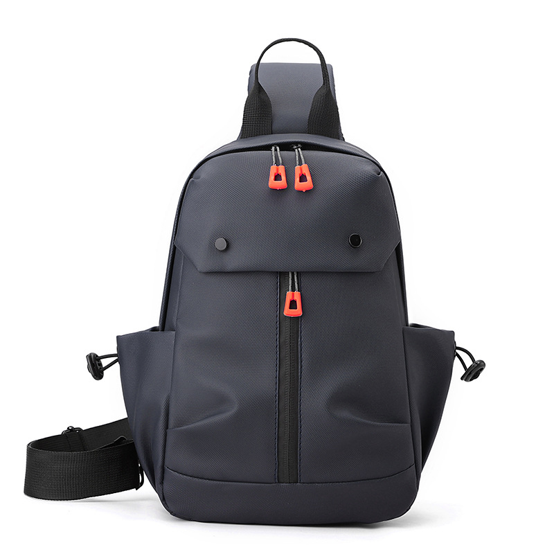 Bolso de pecho transfronterizo Bolso de hombro casual para hombre Bolso de mensajero de ciclismo de deportes al aire libre Bolso de moda de moda coreana