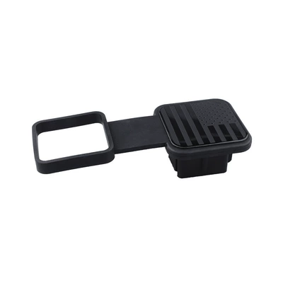 square mouth traction dust plug – Other Car Modifications - american-flag-black-aluminum-logo