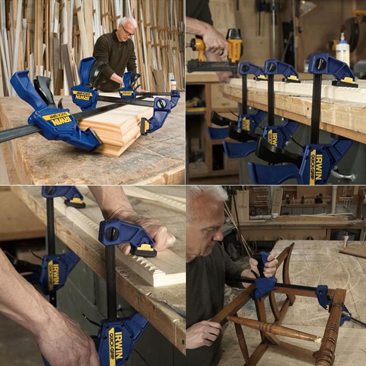 American Owen IRWIN clip rápido clip de carpintería F clip panel accesorio de expansión abrazadera clip fijo