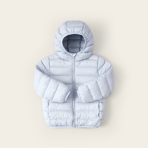 Children's lightweight 90% white duck down new national standard down jacket ultra-light ultra-high down travel stowable carrying bag
