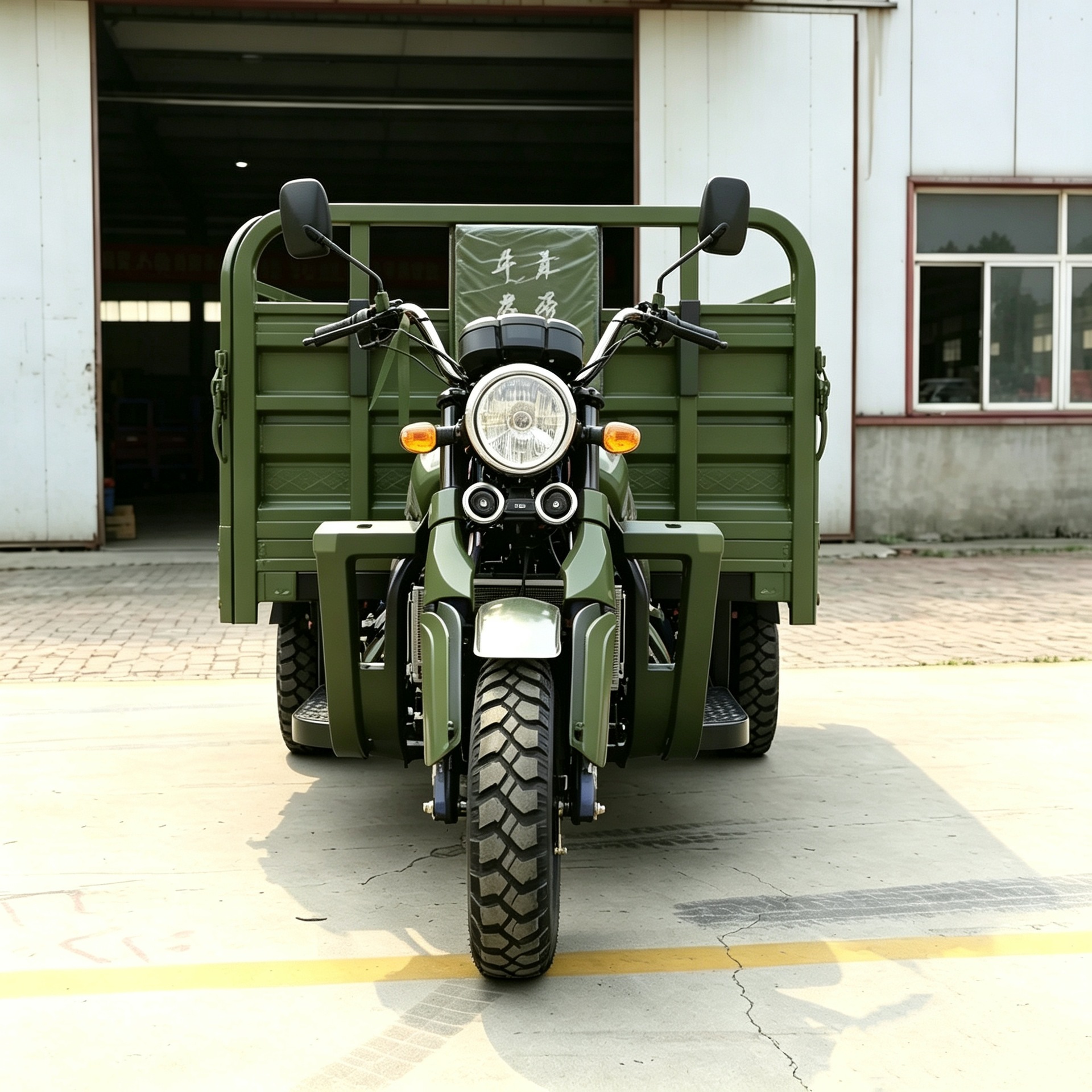 Cross-border export of green fuel-powered three-wheeled vehicles for operation in Southeast Asia, covered passenger transport vehicles, and five-wheeled motorcycles