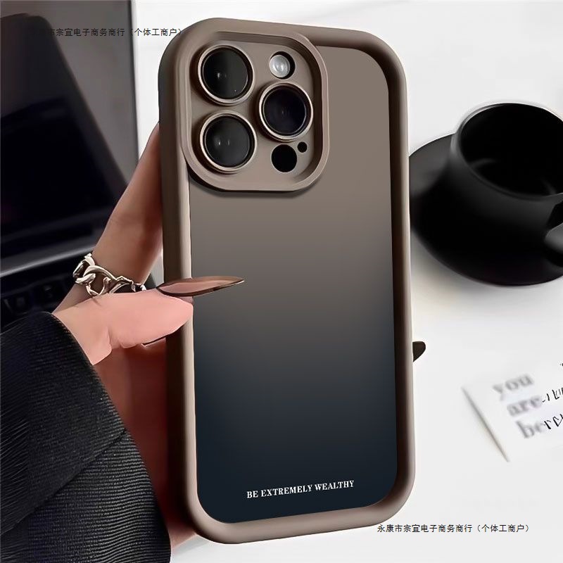 新款渐变iPhone苹果13手机壳promax新款15情侣14软壳12全包17防摔