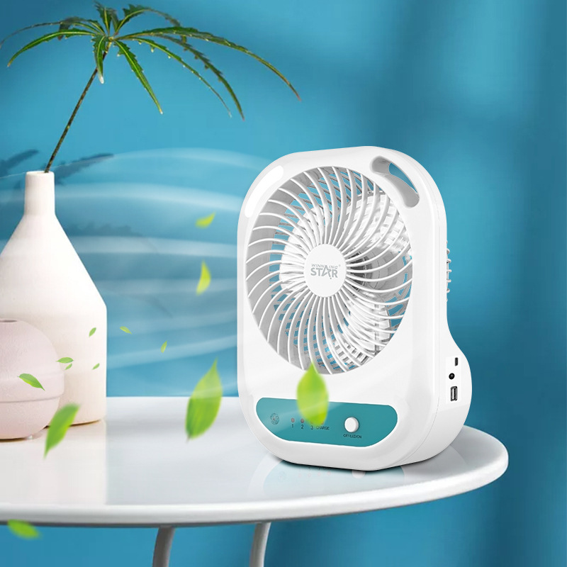 Estrella ganadora marca exclusivamente para DC actual comercio exterior pequeño fácil de llevar interfaz USB ventilador eléctrico