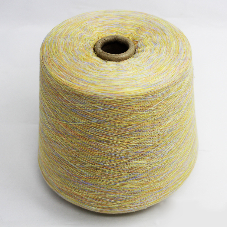 时尚百搭 段染涤棉四色组合花式色纱棉涤混纺紧赛纺袜子纱线