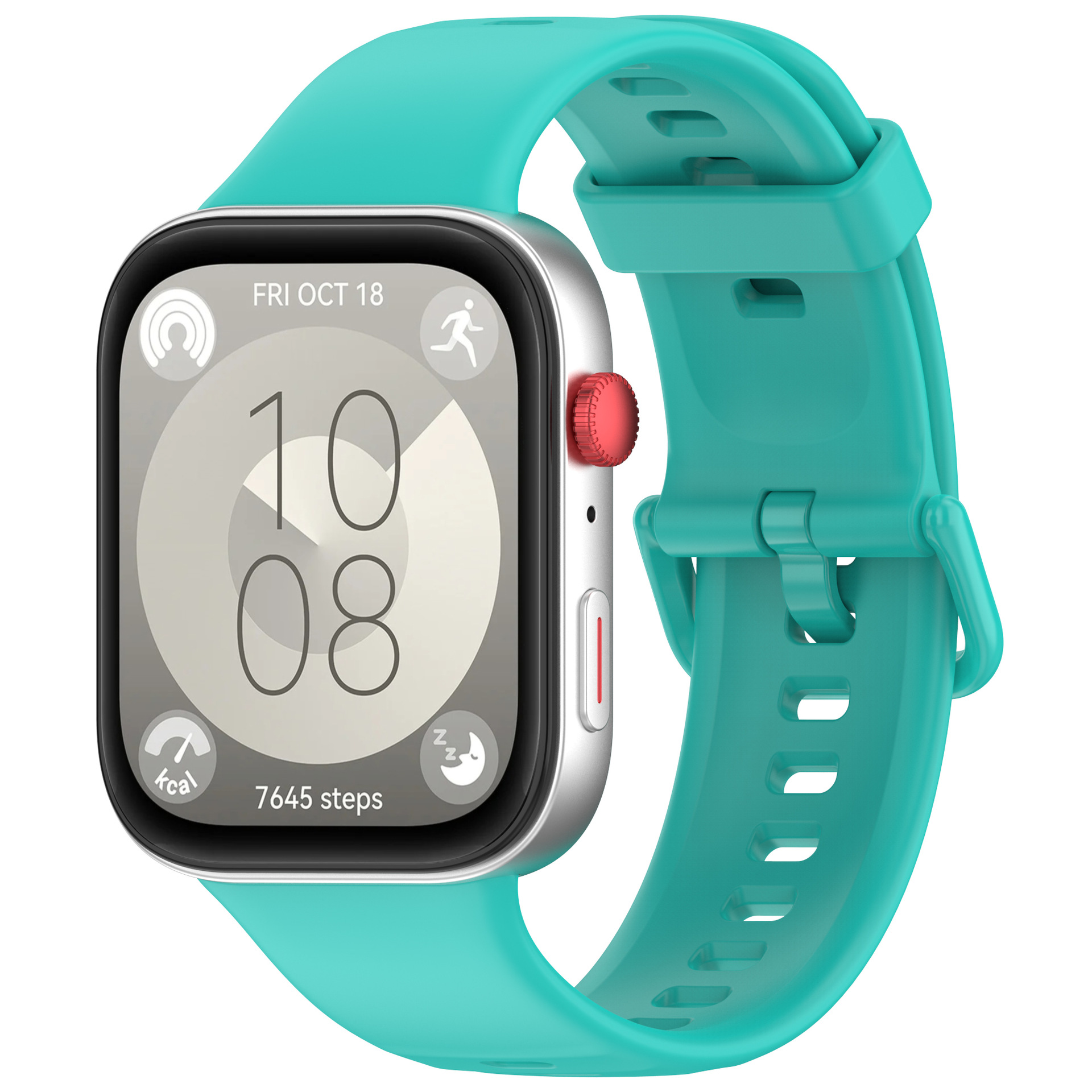 Nuevos productos para el reloj Huawei Fit3, pulsera de silicona de botón de color, pulsera oficial de Huawei Fit3