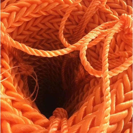 Трехжильный трос, веревка из химического волокна, веревка из полипропиленовой нити, полипропиленовая веревка, оранжевая веревка для связывания