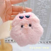 Big pig with sunglasses squeaks