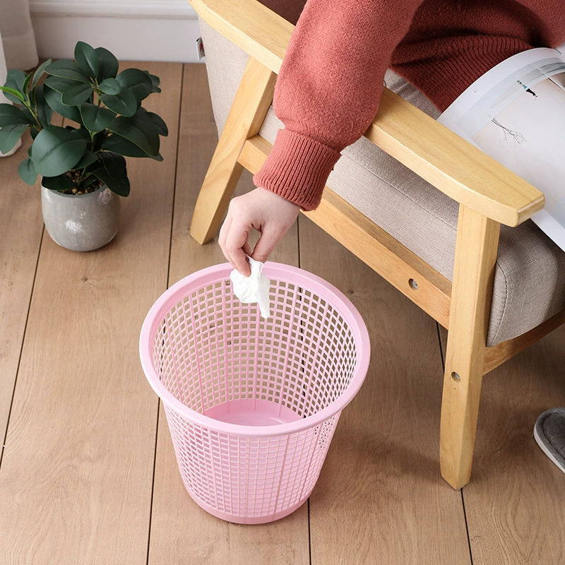 Modern plastic garbage can, storage system, simple and elegant design