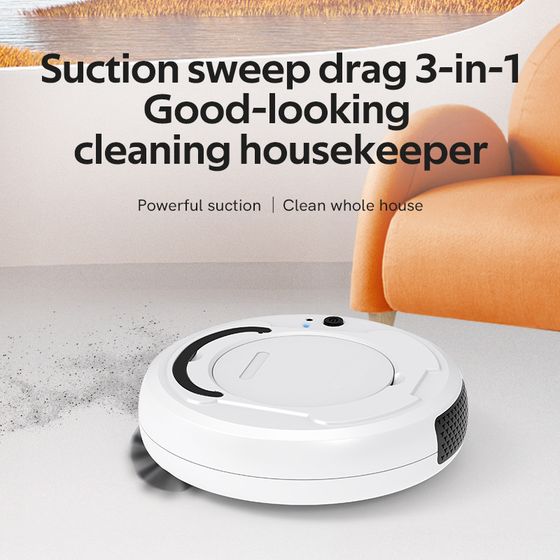 Robotic Vacuum Cleaner; Home Charging Intelligent Sweeper