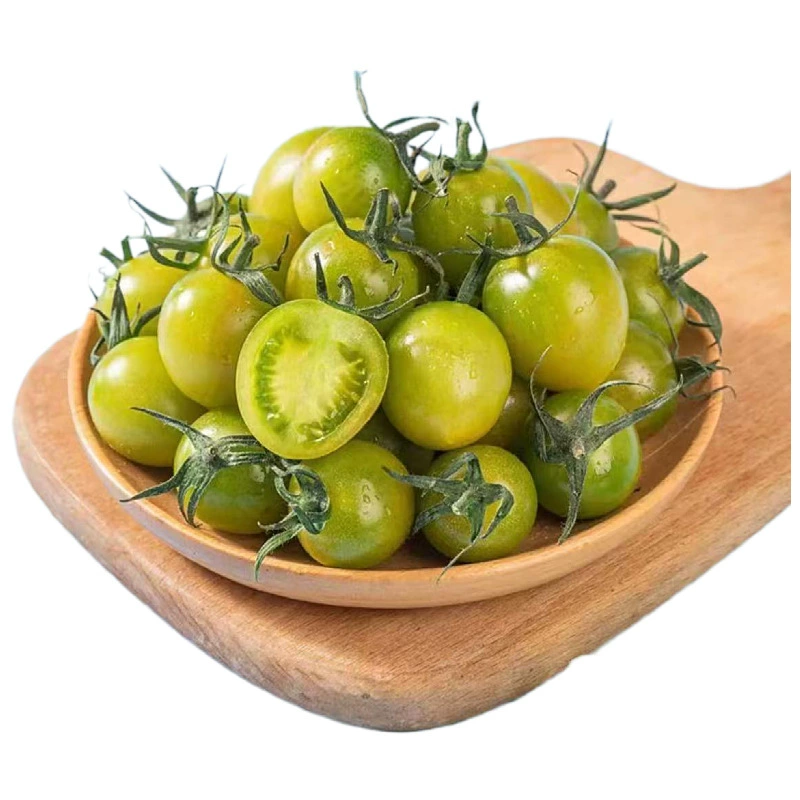 Зеленые сладкие помидоры Шаньдун, свежие зеленые помидоры, сезонная бесплатная доставка, зеленые помидоры, маленькие помидоры, дропшиппинг