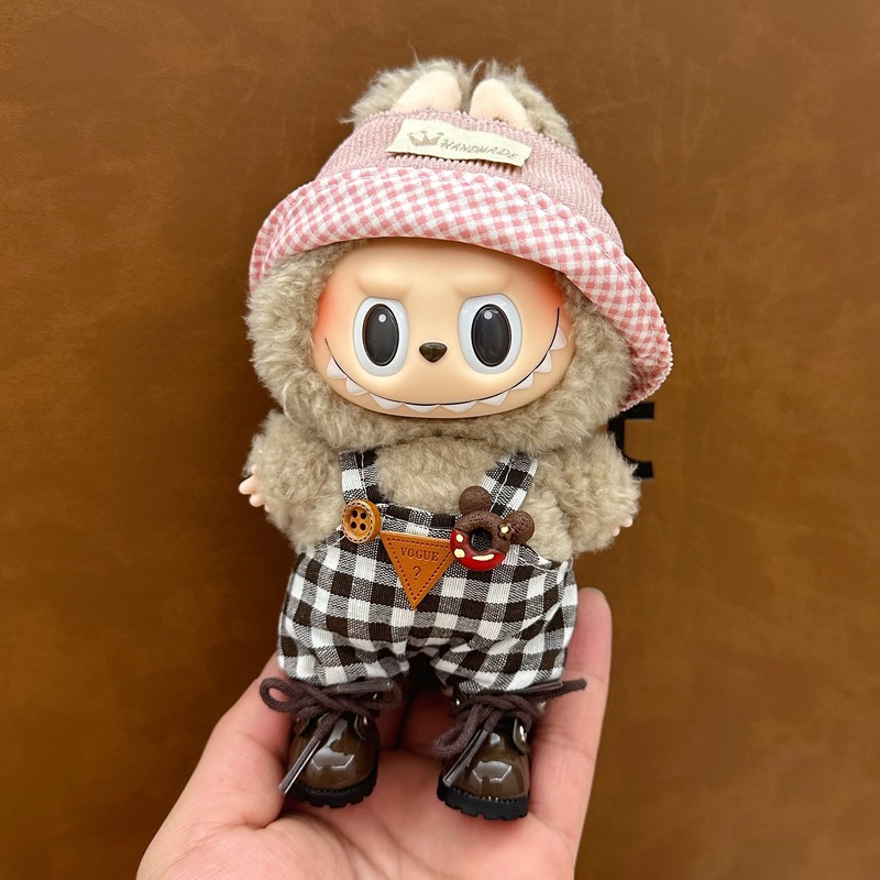 ソースメーカー卸売ラブブ人形服 17 センチメートルラブブブラインドボックスペンダント第一世代と第二世代のビニールぬいぐるみ|undefined