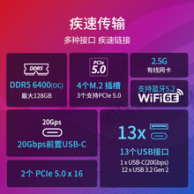 适用AMD 华硕 ROG STRIX X670E-E GAMING WIFI 主板 支持CPU7950X