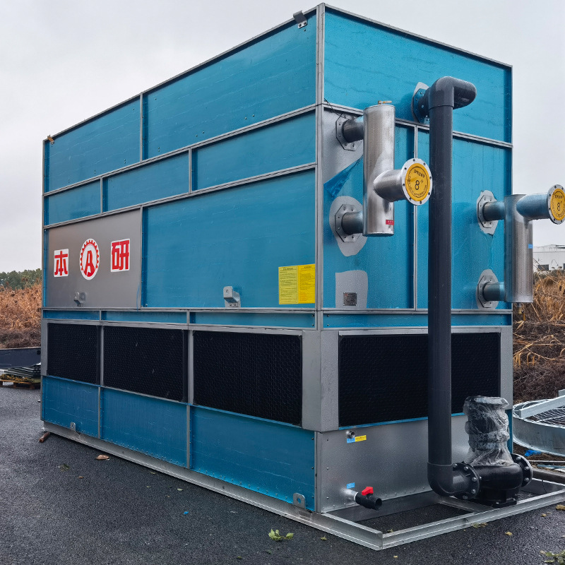 密闭式冷却塔厂家逆流式高温工业水冷制冷设备凉水塔维修方便