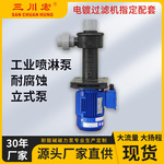 直供耐腐蚀喷淋泵 三川宏耐酸碱废水提升废气塔立式耐腐蚀喷淋泵