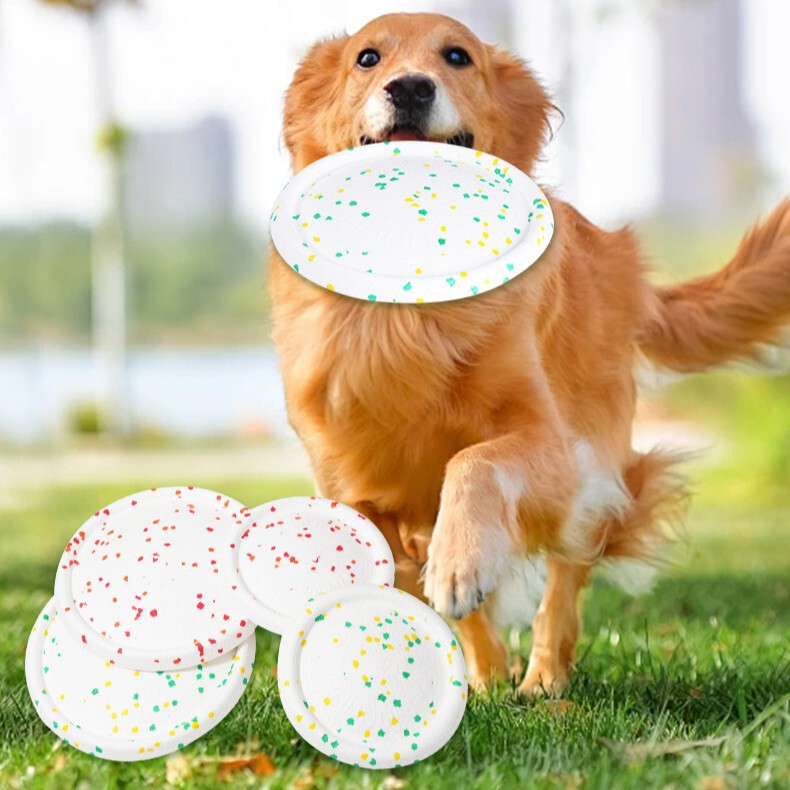 Pet Toy Etpu Popcorn Frisbee Outdoor Bite-Resistant Easy to Clean Self-Entertaining Magical Wholesale Pet Dog Toy
