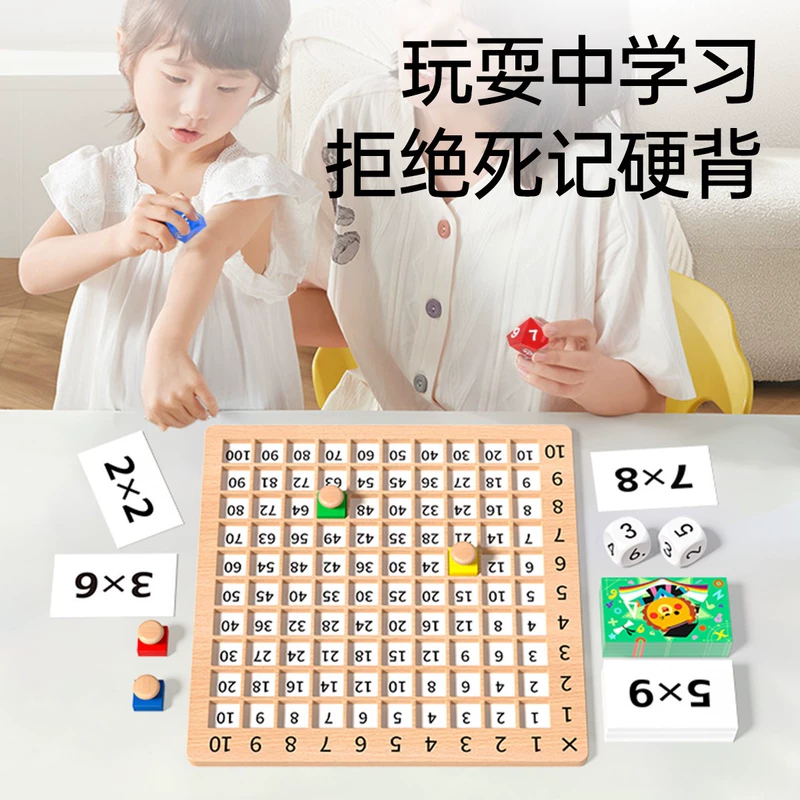 Настольная игра-тренажёр для заучивания таблицы умножения