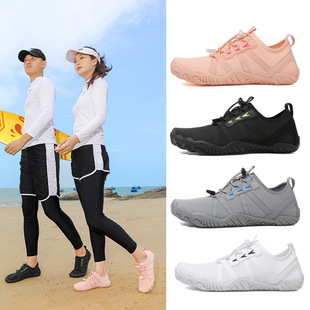 Cross-Border Outdoor Beach Shoes for Women, Non-Slip, Quick-Drying Swimming Shoes, Men's Five-Finger Wading Shoes, Fishing Barefoot Sports Shoes