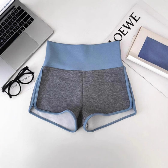 Contrast Color Stretch Casual Shorts Women's Summer Tight Low Waist Pants Hot Girl Sports Fitness Home Pants A- shaped Hot Pants