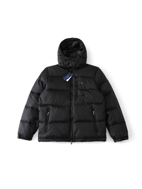 RL War Horse Pony Embroidery Detachable Hood Windproof Water-Resistant Warm Down Jacket for Men and Women Cross-Border RL War Horse Pony Embroidery Detachable Hood Windproof Water-Resistant Warm Down Jacket for Men and Women Cross-Border