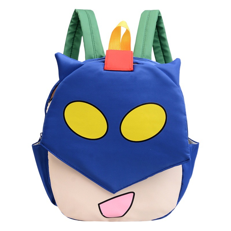 2024 small new dynamic Superman face-changing lightweight children's new kindergarten backpack cartoon primary school student schoolbag