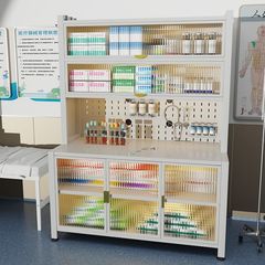 微波炉置物架岩板厨房储物柜大容量落地多层收纳橱柜多功能餐边柜