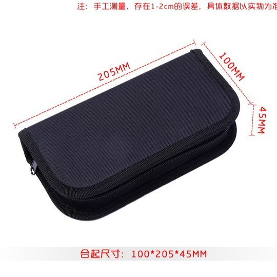 Zipper storage watch repair kit Oxford cloth portable multi-function tool storage bag processing