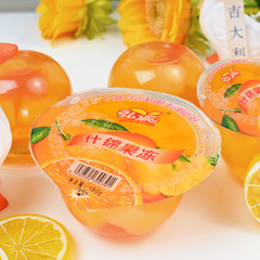 Assorted Fruit Jelly 180g Large Cup Packaging Jelly Summer Cool Snack Supermarket Small Store Snack Full Cart Wholesale Shipping