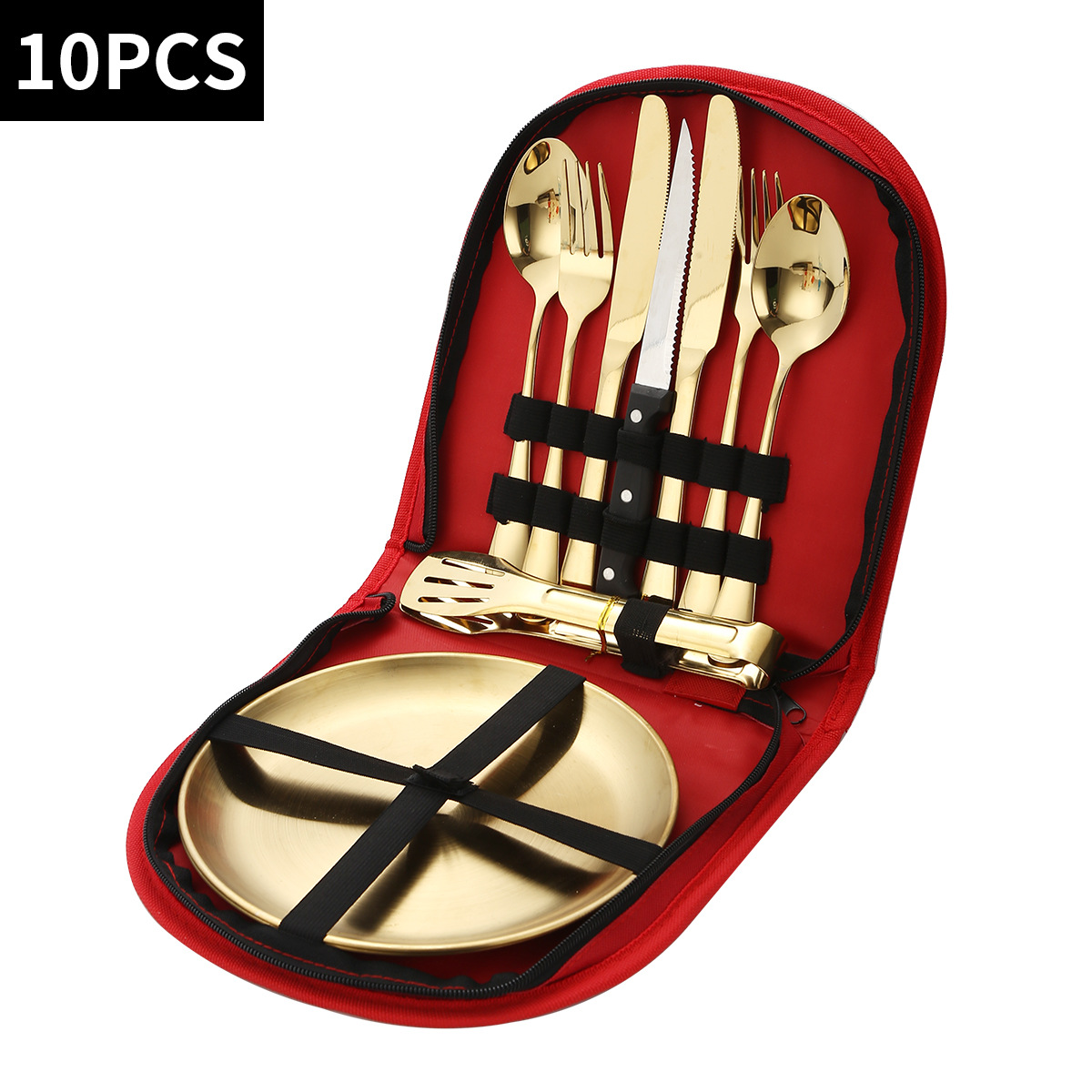 둥근 빨간색 가방 10종 세트 [금식기]