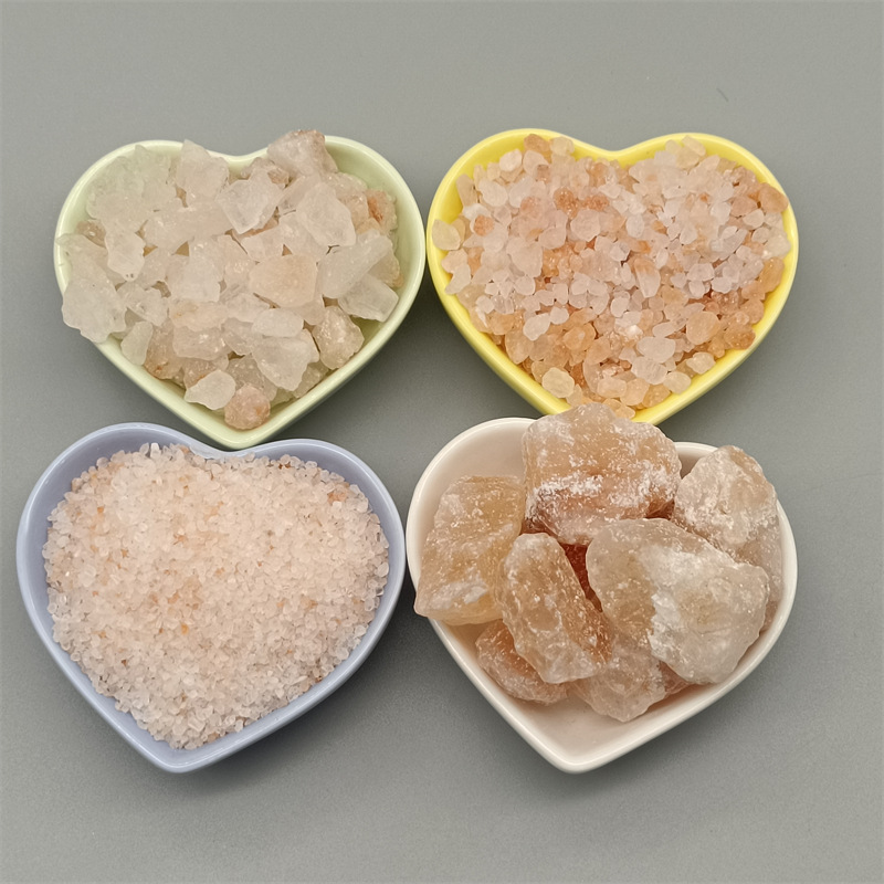 喜玛拉雅玫瑰盐 汗蒸能量房用水晶盐块 沐浴盐水晶盐 盐块 盐砂