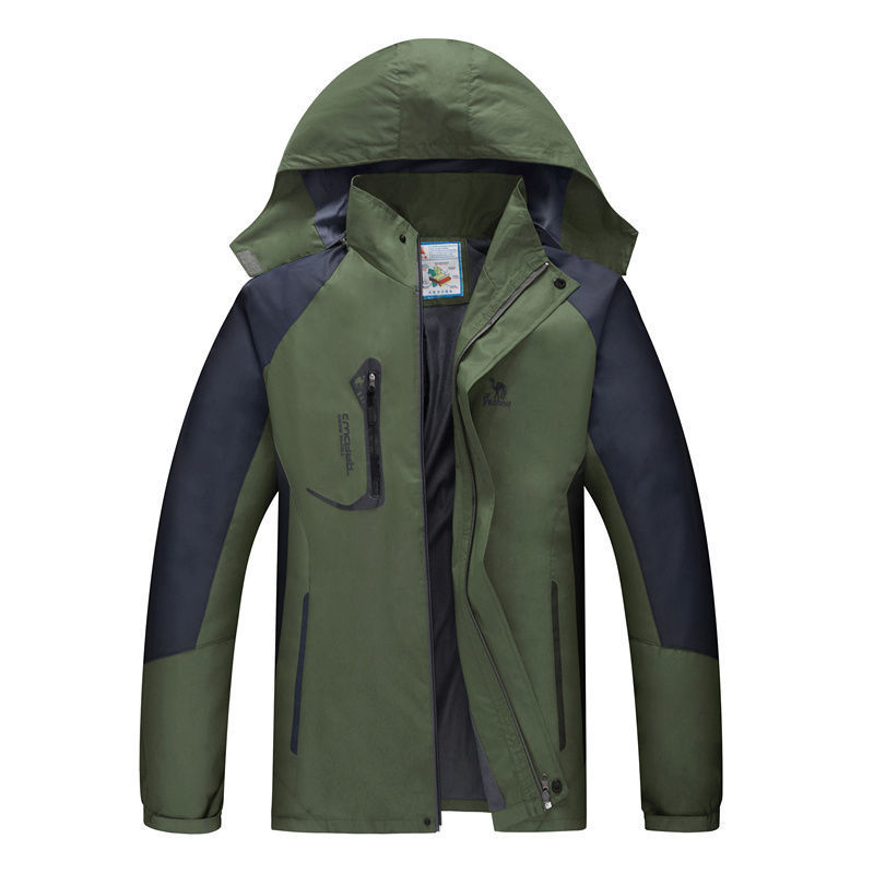 진한 녹색(얇은 봄, 가을 스타일)